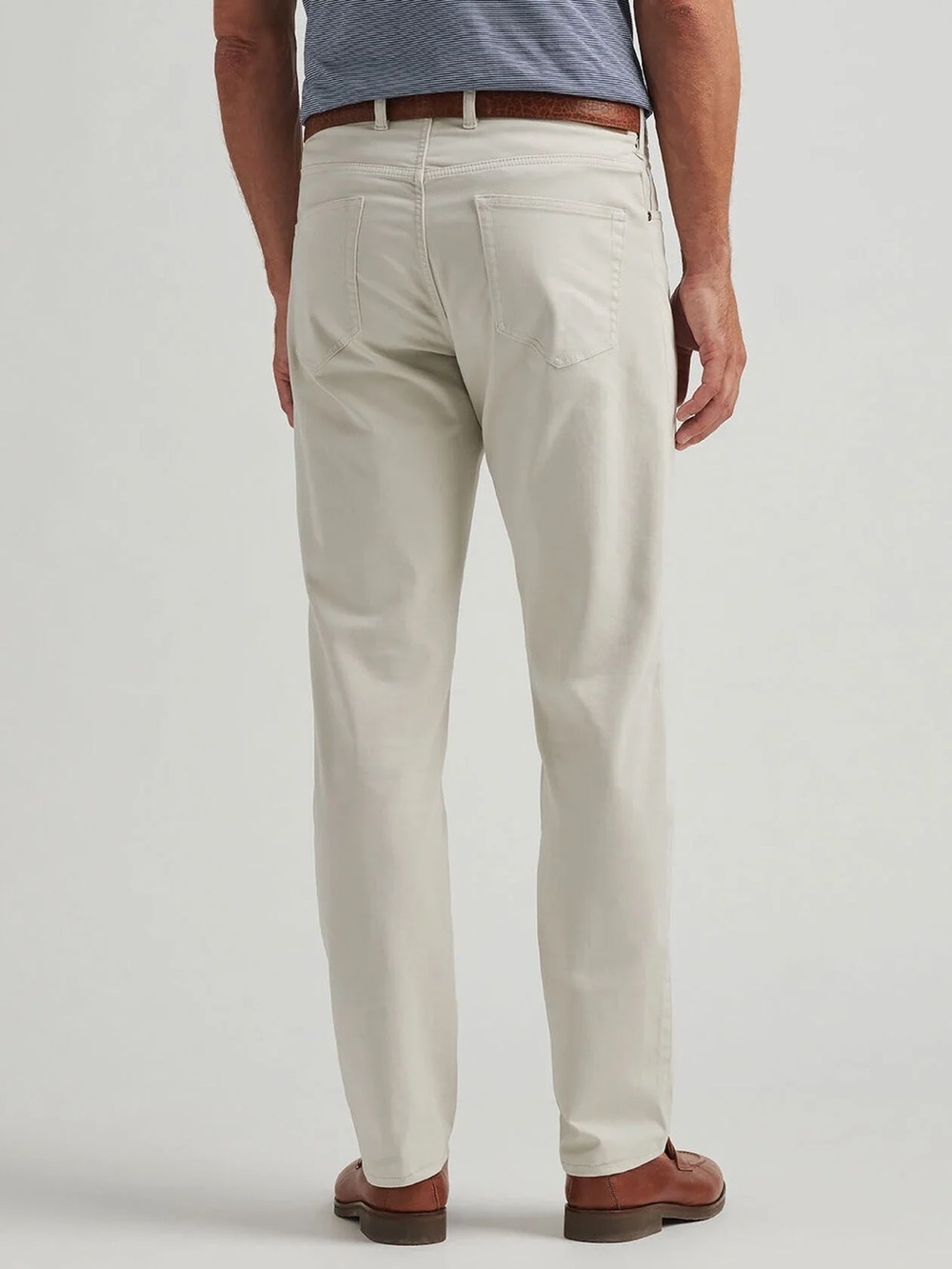 Peter Millar Men’s Ivory Pima Cotton Stretch Pants Size 44